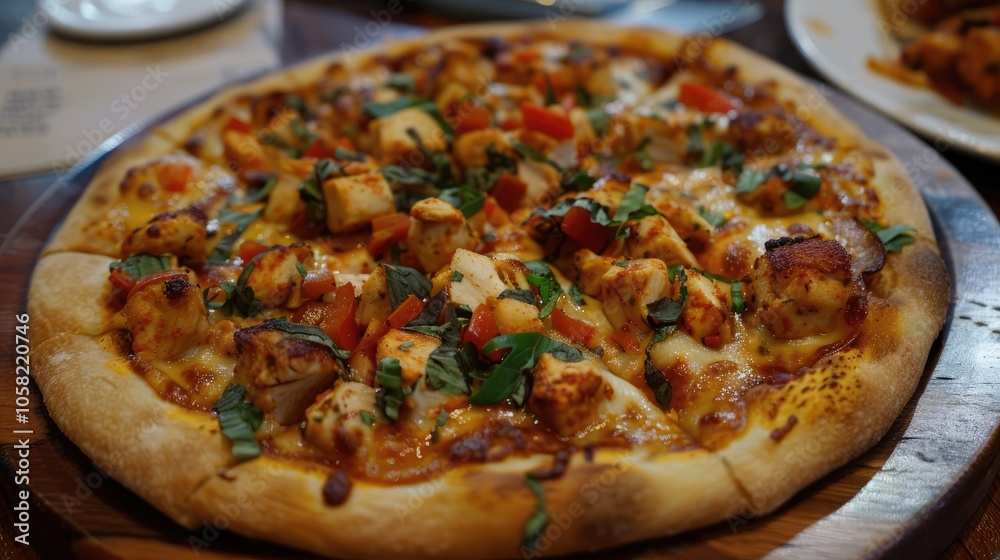 Fiery Chicken Pizza Fiery Chicken Pizza