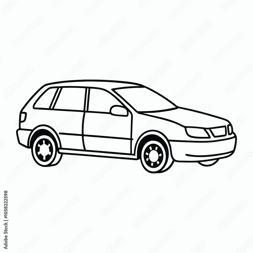 vector car design on white background vector car design on white background