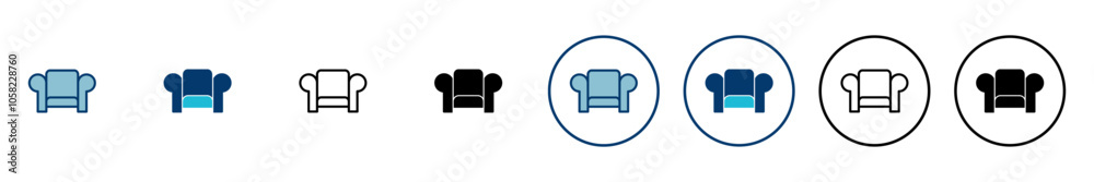 Sofa icon vector isolated on white background. sofa icon illustration. furniture Sofa icon vector isolated on white background. sofa icon illustration. furniture
