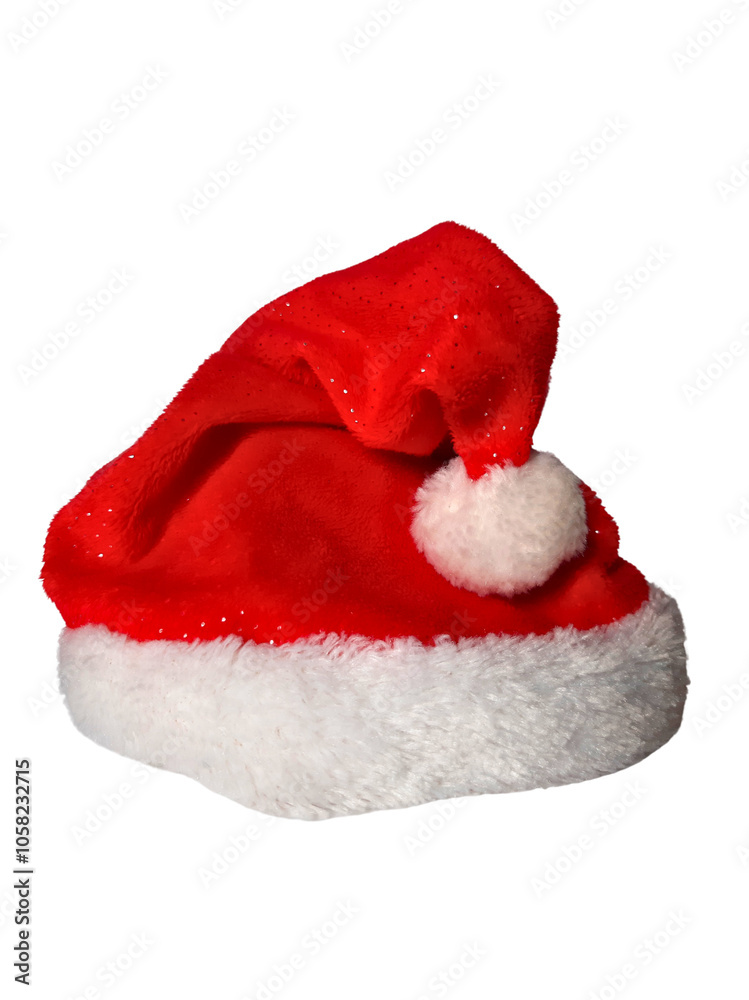 santa claus red hat isolated, christmas hat santa claus red hat isolated, christmas hat