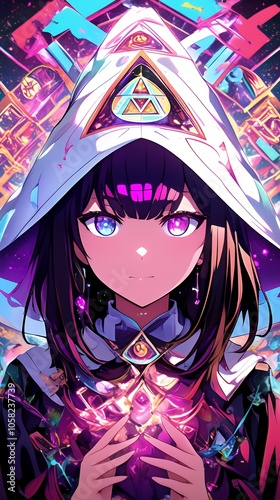 アニメスタイル 　japanese anime style