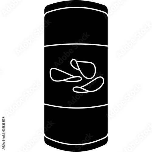 Canned Potato Chips Icon