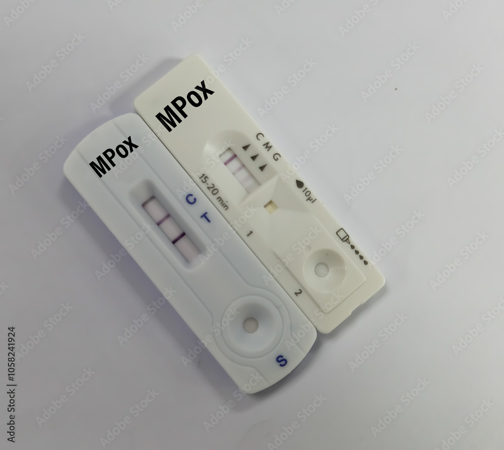 Rapid test device for monkey pox virus (MPXV) test. Mpox (formerly known as monkeypox) is a disease caused by infection with a virus, known as Monkeypox virus. zoonotic disease. Rapid test device for monkey pox virus (MPXV) test. Mpox (formerly known as monkeypox) is a disease caused by infection with a virus, known as Monkeypox virus. zoonotic disease.