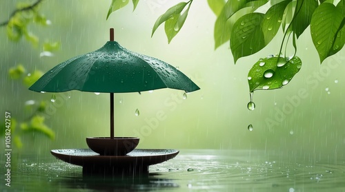 Wallpaper Mural rain in the rain Torontodigital.ca