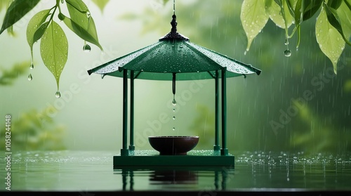 lantern in the garden