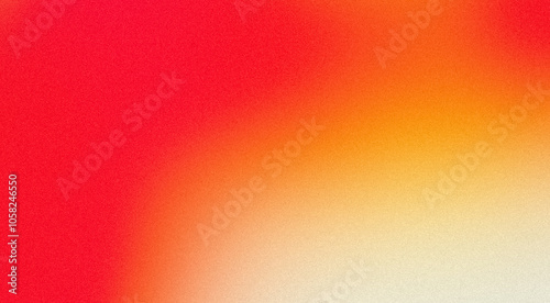 Light orange red white gradient background smooth noise texture, grainy backdrop design, copy space