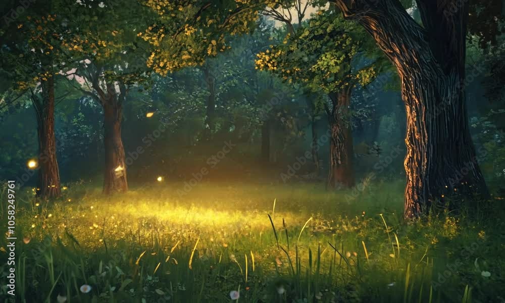Fireflies in the Forest Fireflies in the Forest