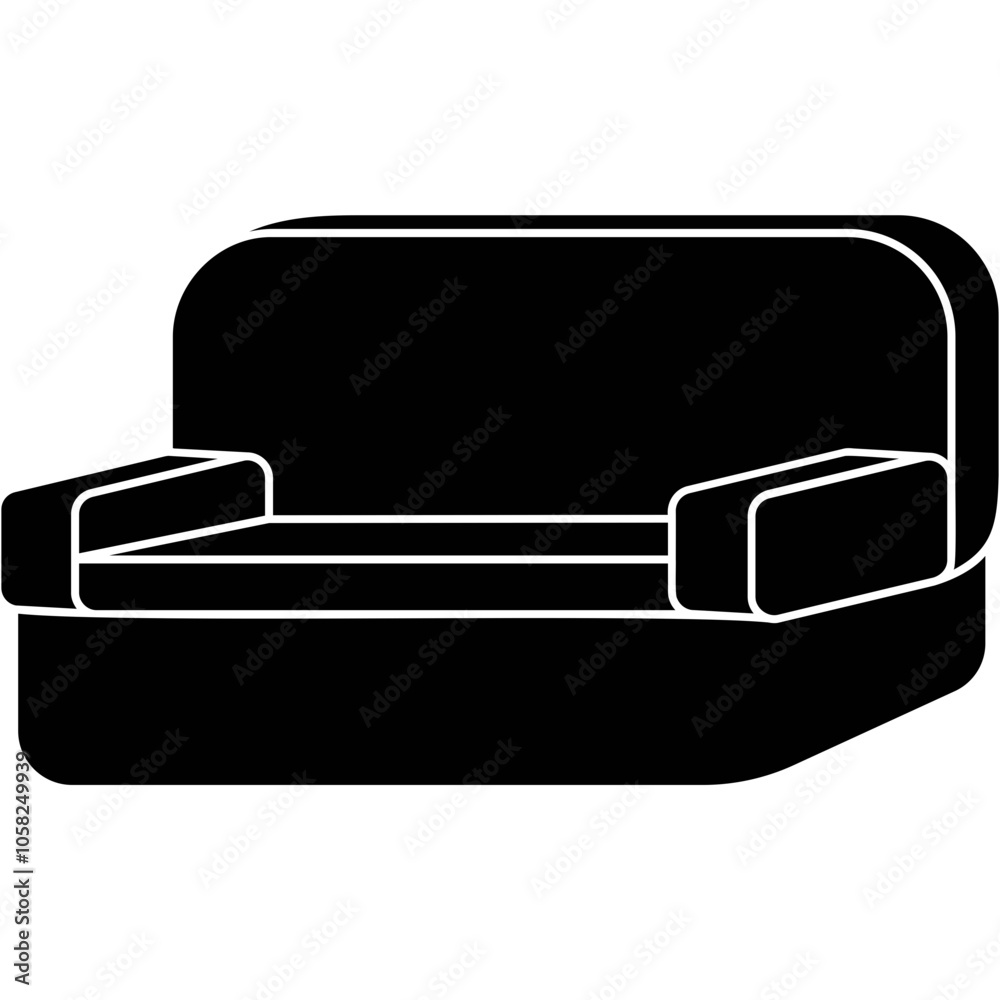 Sofa Furniture Icon Sofa Furniture Icon