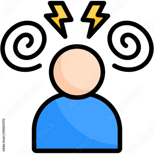Dizziness Icon