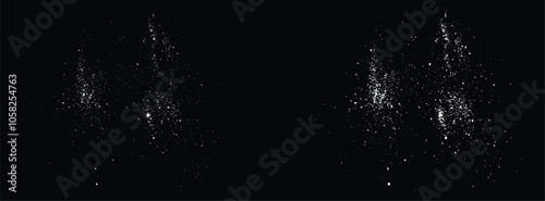 Snow flakes winter weather snowfall background. white snowfall decoration