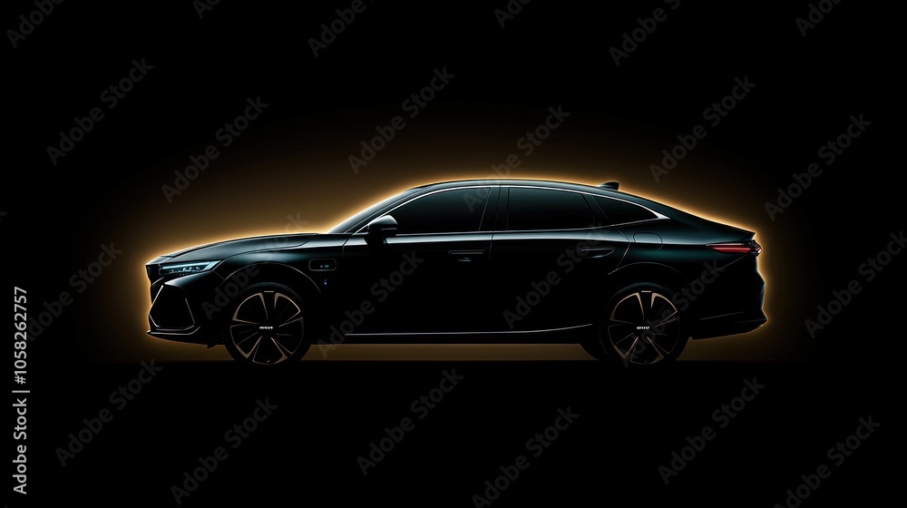 Fototapeta premium High-definition image showcasing a sleek hydrogen-powered vehicle in high quality and detail for automotive enthusiasts