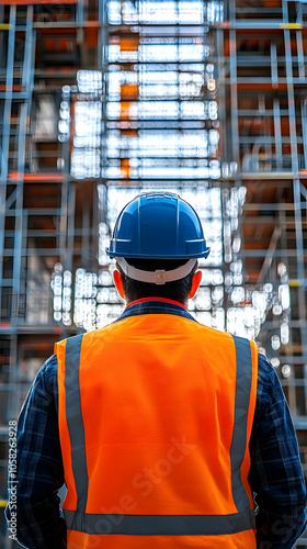 Construction Worker Photo - Inspecting Building Site