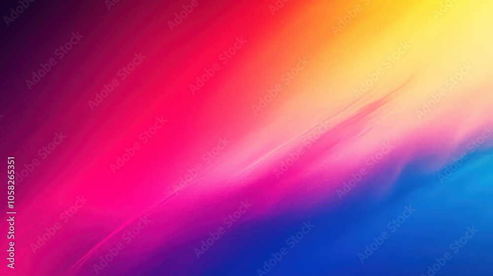 A high-contrast color gradient, transitioning smoothly between bright, vibrant shades