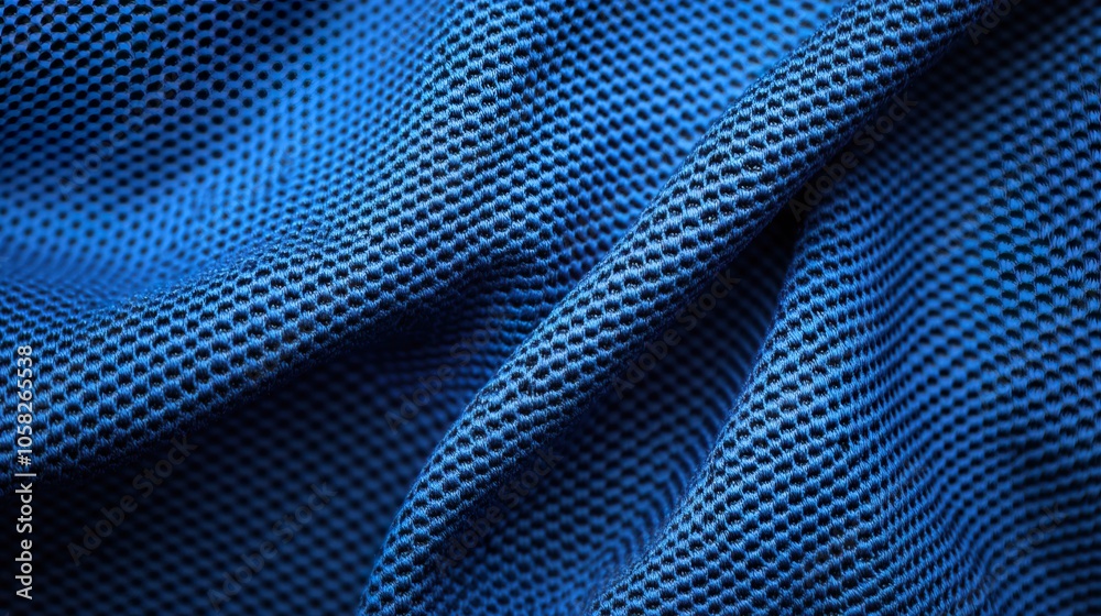 Blue Rough Textile with Industrial Accents Blue Rough Textile with Industrial Accents