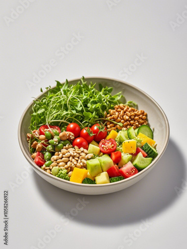 healty fresh foot sallad 
