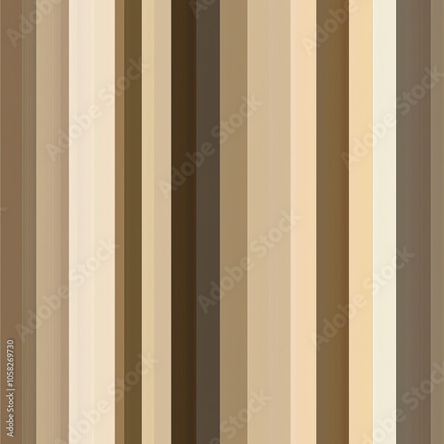 seamless pattern of gradient stripes in soft, muted earth tones