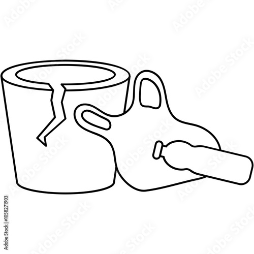 Plastic Waste Icon
