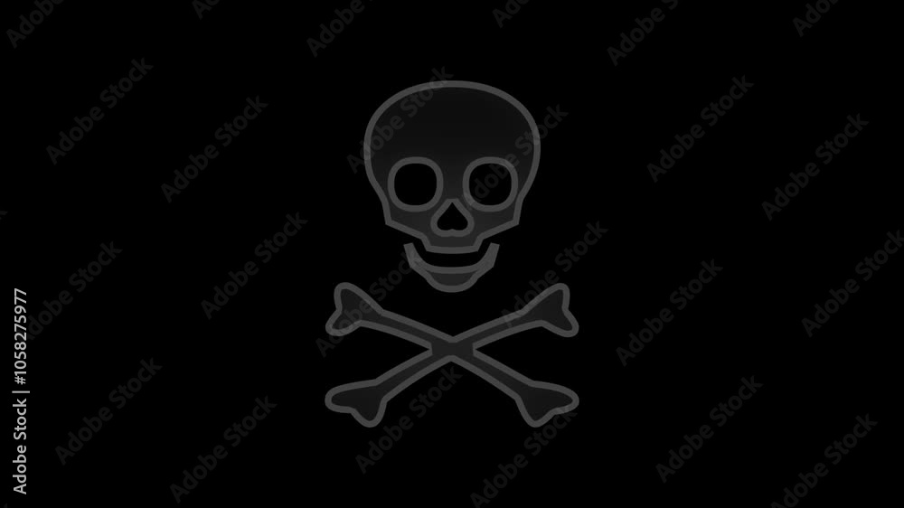 White grunge danger sign. Poison sign head skull illustration. Grungy style danger warning sign with skull and cross bones. Warning. Caution. Hazard. Danger. Worn out White grunge danger sign. Poison sign head skull illustration. Grungy style danger warning sign with skull and cross bones. Warning. Caution. Hazard. Danger. Worn out