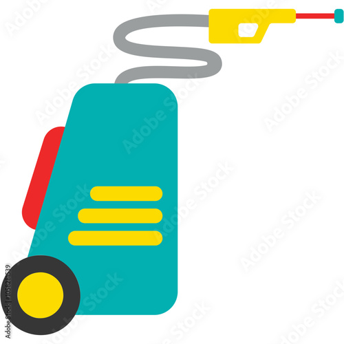 Pressure Washer Illustration