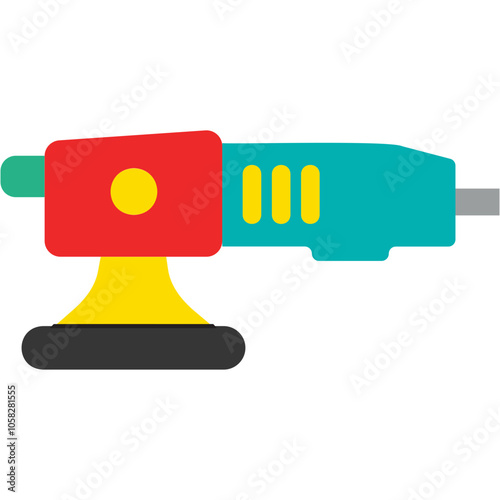 Polisher Machine Illustration