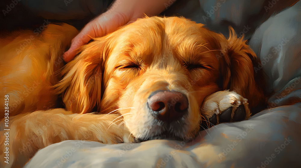 A Therapy Dog Comforting a Person During a Stressful Moment, Offering Emotional Support and Calmness
A Therapy Dog Comforting a Person During a Stressful Moment, Offering Emotional Support and Calmness