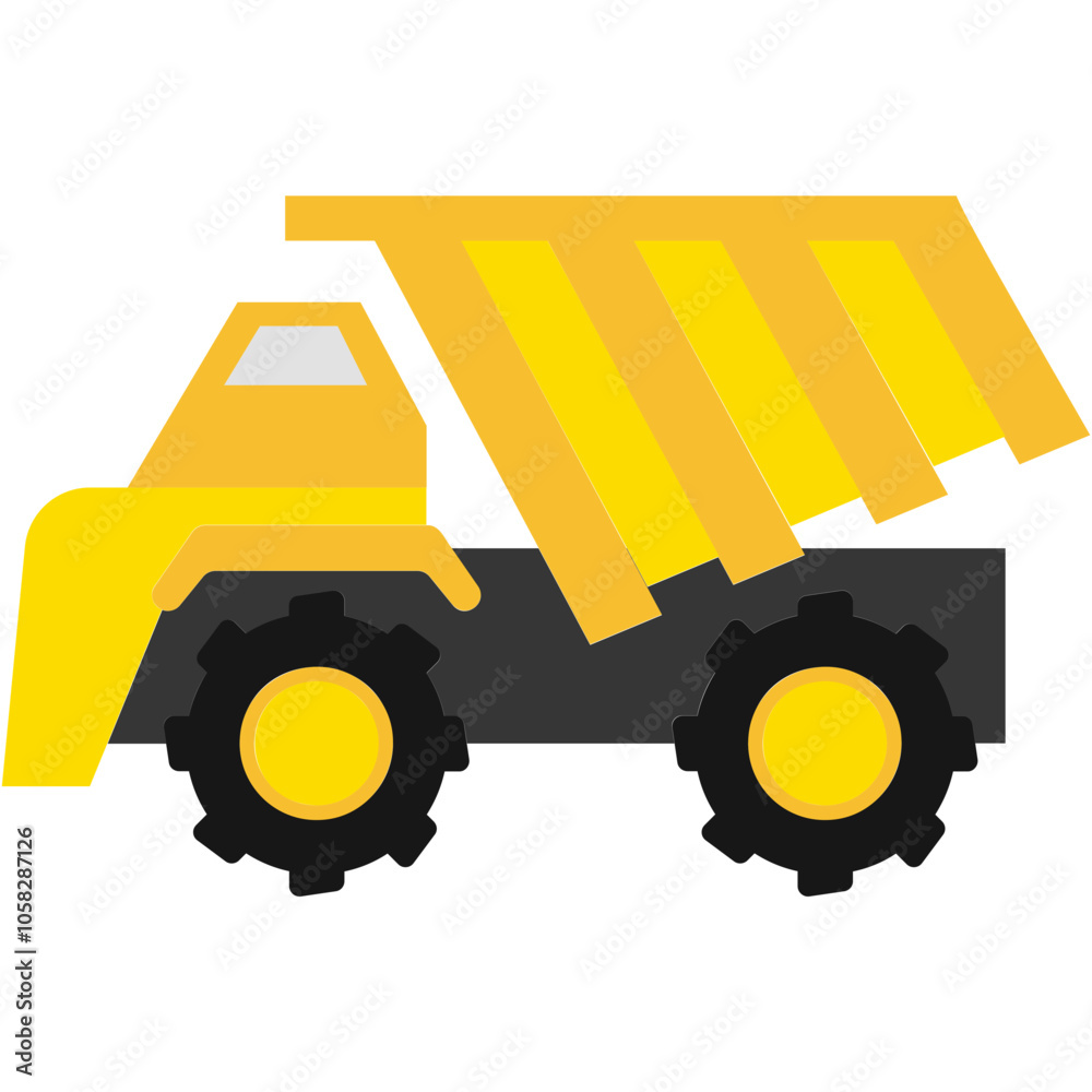 Coal Transportation Illustration Coal Transportation Illustration