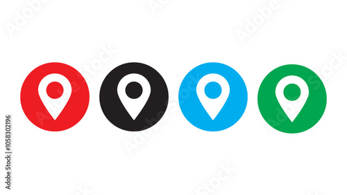 gps map location icon