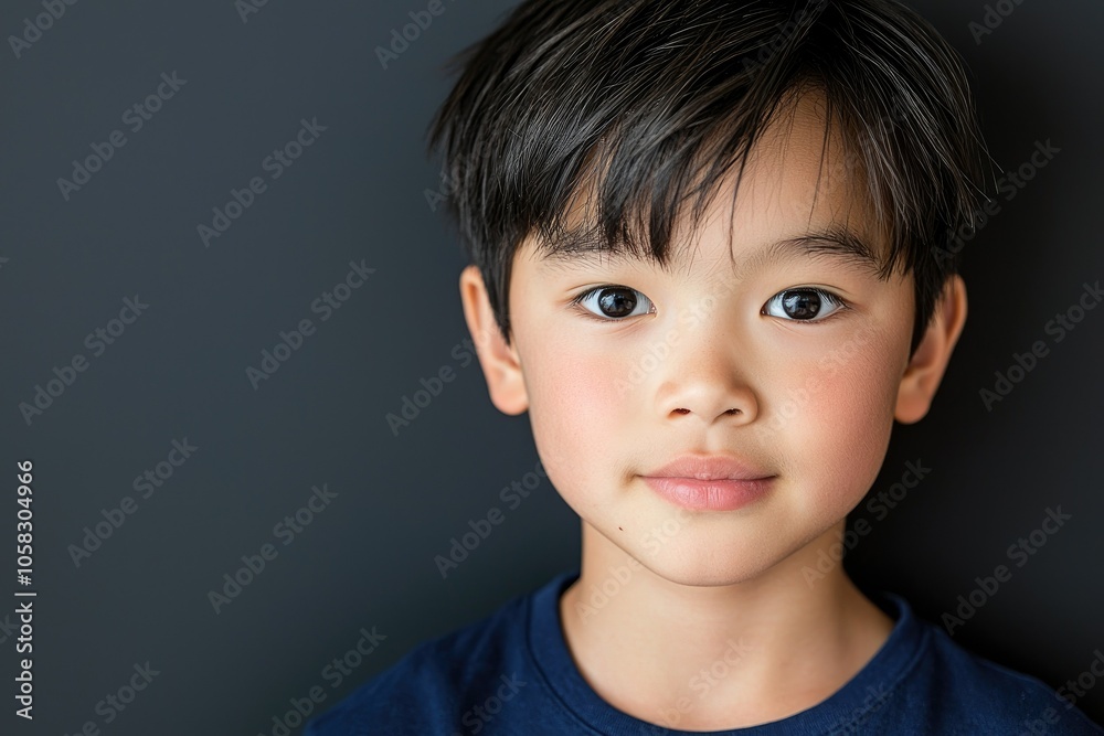 Serious portrait of a young asian male on a plain backdrop with standard scale dimensions Serious portrait of a young asian male on a plain backdrop with standard scale dimensions