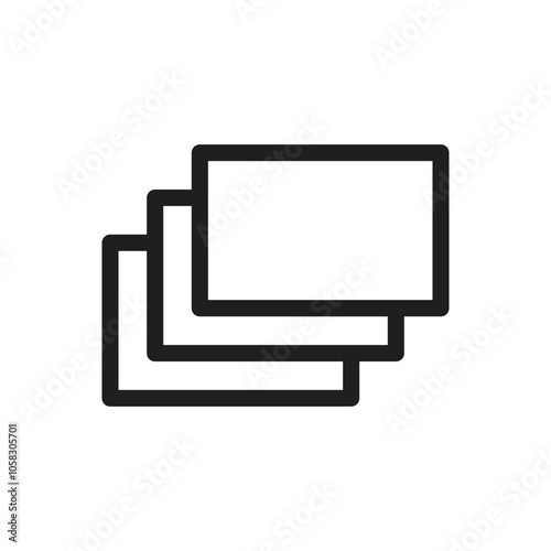 Layers Icon - Line