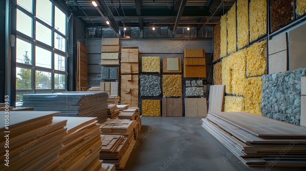 Modern and Sustainable Building Materials Showcase