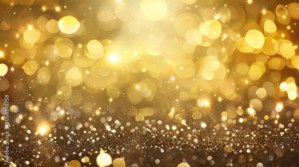 Festive golden backdrop. Festive golden backdrop.