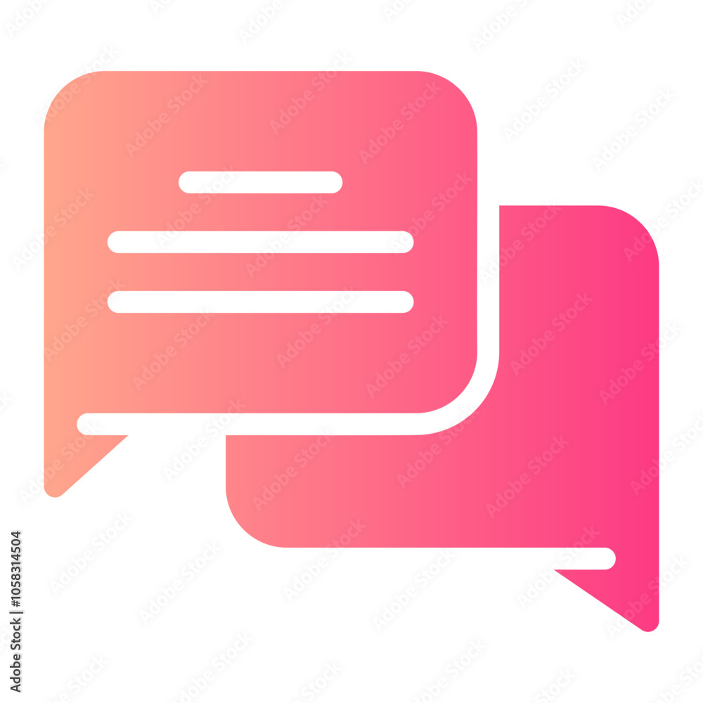 chat Gradient icon chat Gradient icon