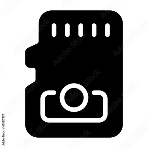 memory card Solid icon