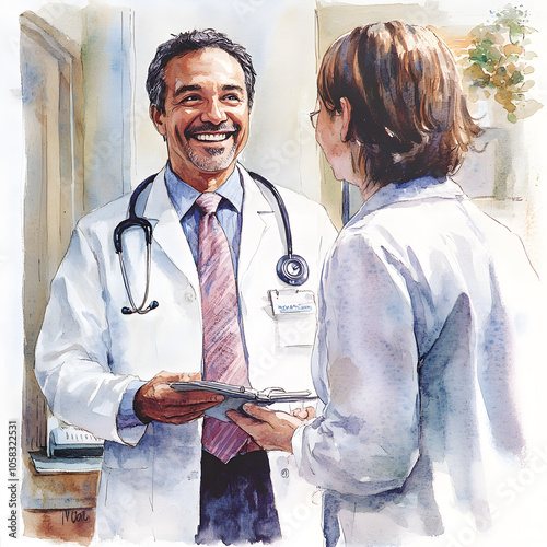 Doctor-Patient Interactions: Smiling Moments, Use of Medical Tools, and Emotive Scenes Depicting Trust, Care, and Professionalism in Various Settings