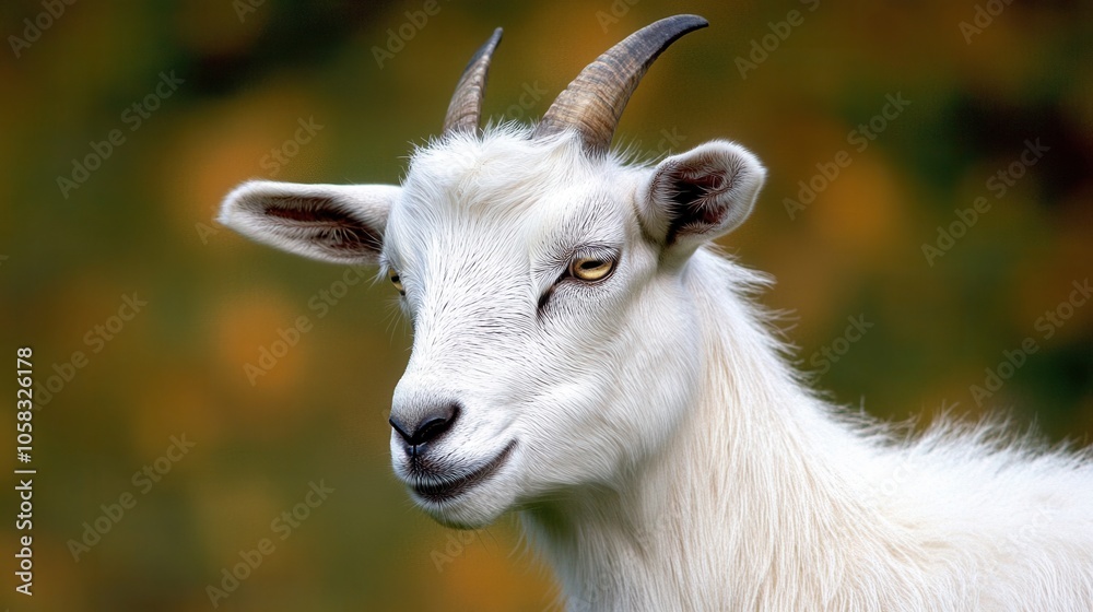 goat’s gentle face, highlighting its personality and connection with nature goat’s gentle face, highlighting its personality and connection with nature