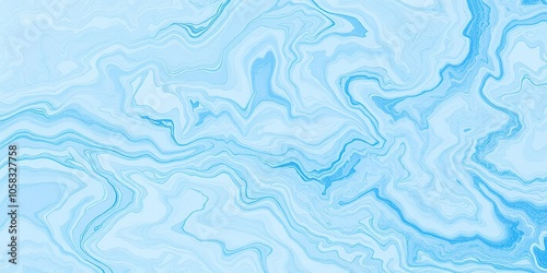 Abstract marbled texture design in shades of blue and white, blue, marble, modern