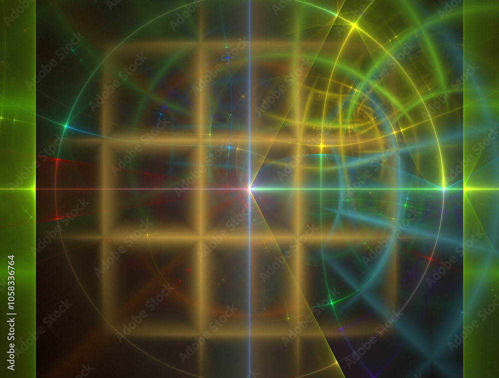 Obraz premium Imaginatory fractal abstract background Image