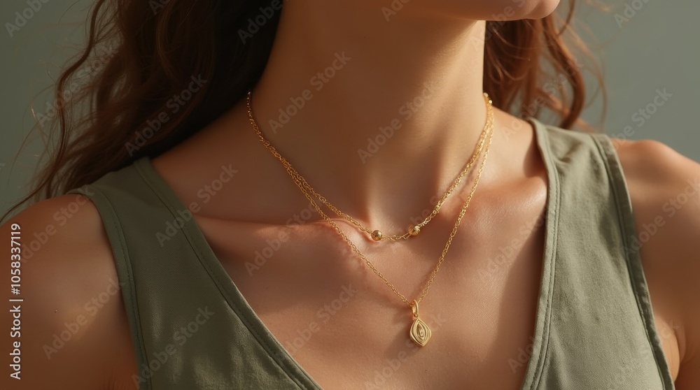 Gold necklaces woman accessories accessory.
Gold necklaces woman accessories accessory.