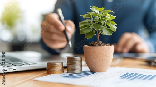Nurturing financial growth the intersection of plant care and investment strategies for a sustainable future