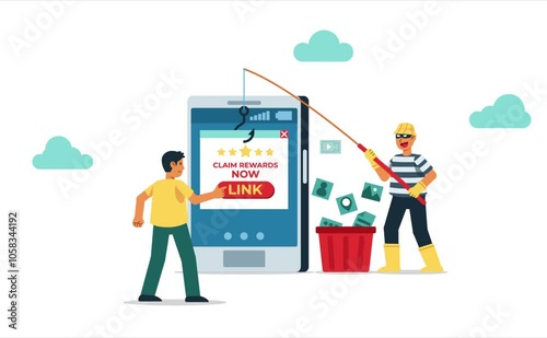 Fake Screen As Phishing Bait