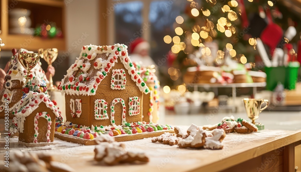 Christmas gingerbread cookies and decorations Christmas gingerbread cookies and decorations