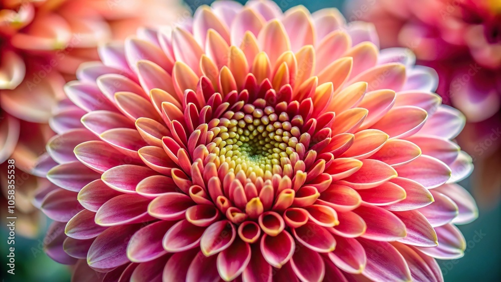 High detail macro photography of a single bloom flower close-up, nature, petals High detail macro photography of a single bloom flower close-up, nature, petals