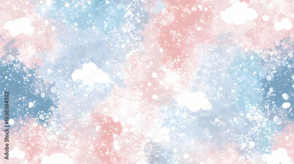 Abstract watercolor background with pink, blue and white colors. Abstract watercolor background with pink, blue and white colors.