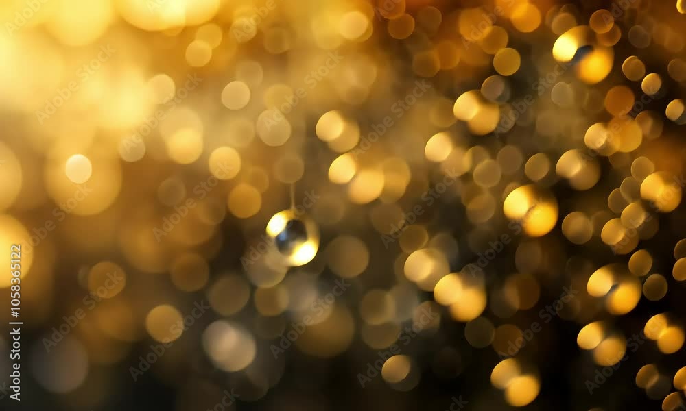 Golden Floating Bubbles with Bokeh Background with ai generated.
Golden Floating Bubbles with Bokeh Background with ai generated.