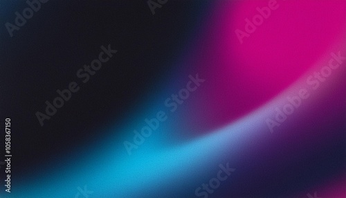 Dynamic and energetic neon waves with blue, pink, and purple hues on a dark background