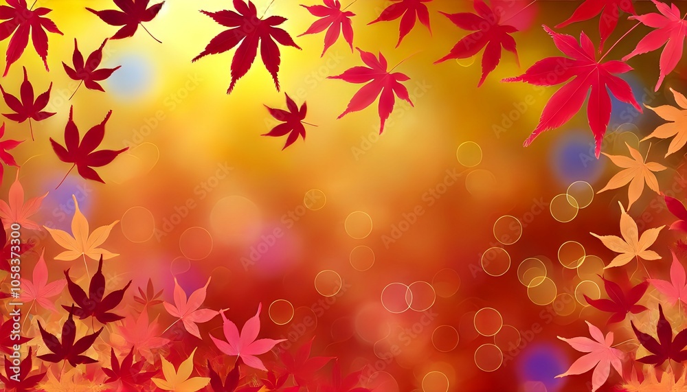 scene of autumn leaves floating gently through the air, with maple leaves in ultimate, artistic shades of deep red, rich crimson, maroon, scene of autumn leaves floating gently through the air, with maple leaves in ultimate, artistic shades of deep red, rich crimson, maroon,