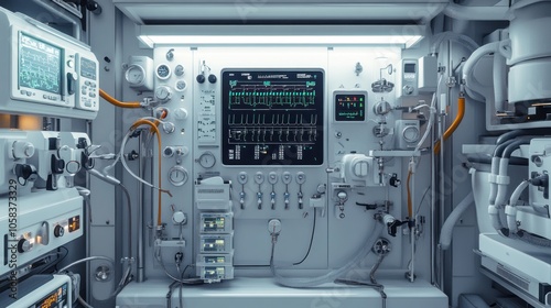 Wallpaper Mural Medical Equipment Control Panel Torontodigital.ca