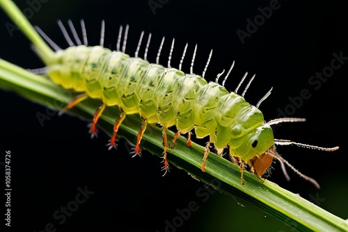 lacewing larva chrysopidae larvaea predatory larva that feeds on photo