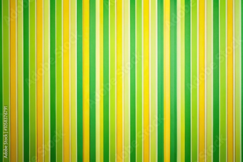 Bright green and yellow striped pattern wallpaper with a fun and playful vibe, cheerful decor, modern farmhouse style