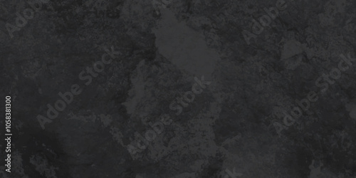 Abstract design with old wall texture cement dark black and paper texture background. Realistic design are Studio dark room concrete wall grunge texture .Grunge paper texture design .	